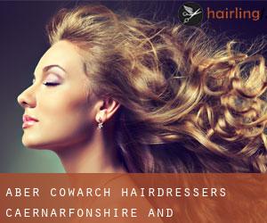 Aber Cowarch hairdressers (Caernarfonshire and Merionethshire, Wales)