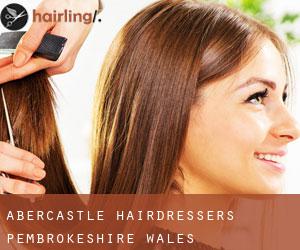 Abercastle hairdressers (Pembrokeshire, Wales)