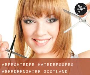 Aberchirder hairdressers (Aberdeenshire, Scotland)