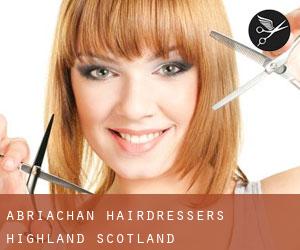 Abriachan hairdressers (Highland, Scotland)