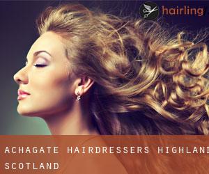 Achagate hairdressers (Highland, Scotland)