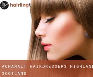 Achanalt hairdressers (Highland, Scotland)