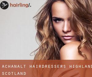 Achanalt hairdressers (Highland, Scotland)