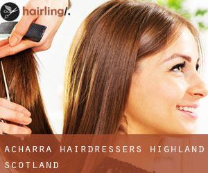 Acharra hairdressers (Highland, Scotland)