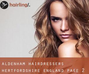 Aldenham hairdressers (Hertfordshire, England) - page 2