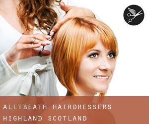 Alltbeath hairdressers (Highland, Scotland)