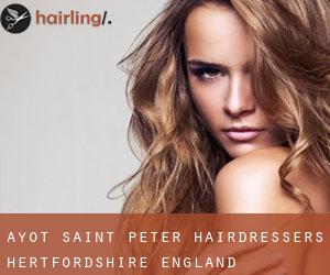 Ayot Saint Peter hairdressers (Hertfordshire, England)