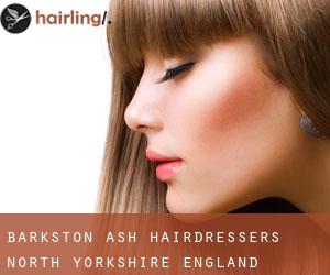Barkston Ash hairdressers (North Yorkshire, England)