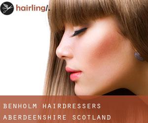 Benholm hairdressers (Aberdeenshire, Scotland)