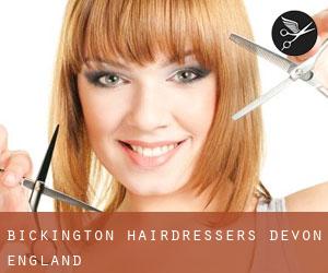 Bickington hairdressers (Devon, England)