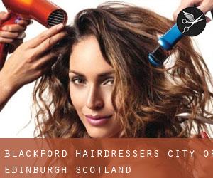 Blackford hairdressers (City of Edinburgh, Scotland)