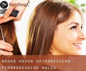 Broad Haven hairdressers (Pembrokeshire, Wales)