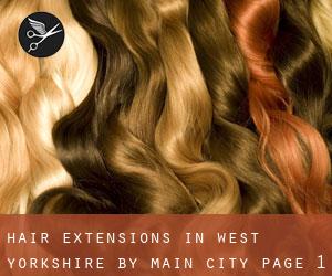 Hair Extensions in West Yorkshire by main city - page 1