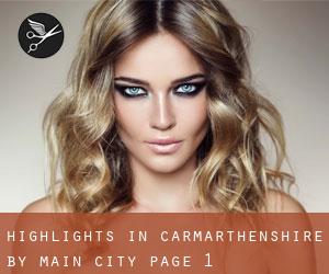 Highlights in Carmarthenshire by main city - page 1