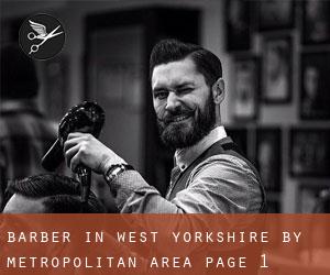 Barber in West Yorkshire by metropolitan area - page 1