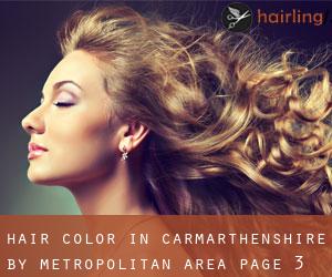 Hair Color in Carmarthenshire by metropolitan area - page 3