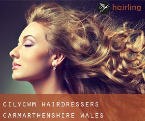 Cilycwm hairdressers (Carmarthenshire, Wales)