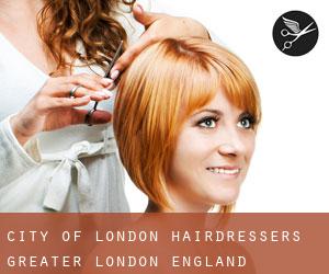 City of London hairdressers (Greater London, England)