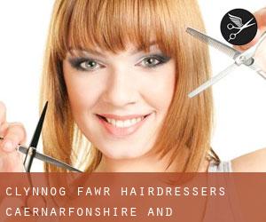 Clynnog-fawr hairdressers (Caernarfonshire and Merionethshire, Wales)