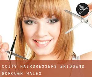 Coity hairdressers (Bridgend (Borough), Wales)