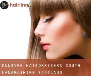 Dunsyre hairdressers (South Lanarkshire, Scotland)