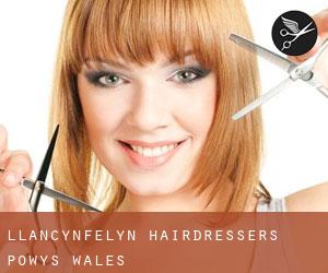 Llancynfelyn hairdressers (Powys, Wales)