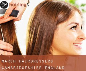 March hairdressers (Cambridgeshire, England)