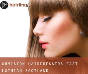 Ormiston hairdressers (East Lothian, Scotland)