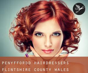 Penyffordd hairdressers (Flintshire County, Wales)
