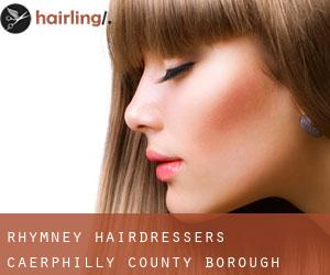 Rhymney hairdressers (Caerphilly (County Borough), Wales)