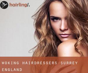 Woking hairdressers (Surrey, England)